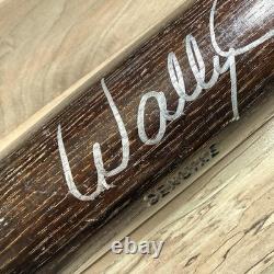 Vintage Wally Joyner Signed Autographed Louisville Slugger Wood Baseball Bat JSA
