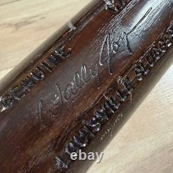 Vintage Wally Joyner Signed Autographed Louisville Slugger Wood Baseball Bat JSA