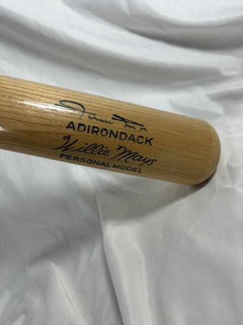 Vintage Willie Mays Giants Signed Autographed Adirondack Model Baseball Bat Coa