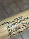 Vintage Willie Mays Giants Signed Autographed Adirondack Model Baseball Bat Coa