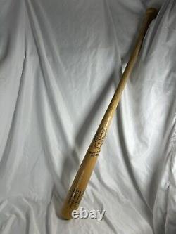 Vintage Willie Mays Giants Signed Autographed Adirondack Model Baseball Bat COA