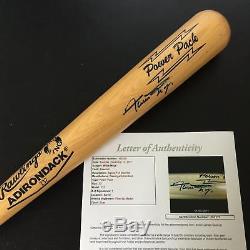 Vintage Willie Mays Signed Autographed Adirondack Baseball Bat With JSA COA