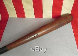 Vintage Wilson Major League Wood Baseball Bat 33 early Famous Player Model AA