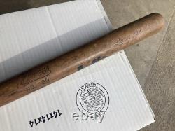 Vintage Winner No. 80 League wooden baseball bat