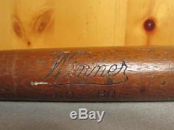 Vintage Winner Wood Baseball Bat No. 80 League 34 Antique Louisville Slugger