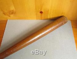 Vintage Winner Wood Baseball Bat No. 80 League 34 Antique Louisville Slugger