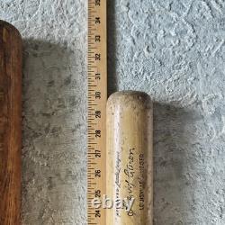 Vintage Wood Baseball Bat Lot 3 Hanna F200, Louisville Slugger Hank Aaron, Oliva