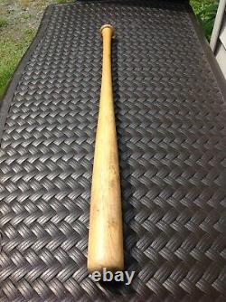 Vintage Wood Baseball Bat McGlaughlin & Millard Adirondack Del Ennis #252S Ash