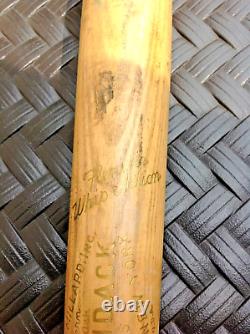 Vintage Wood Baseball Bat McGlaughlin & Millard Adirondack Del Ennis #252S Ash