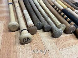 Vintage Wood Baseball Bats Lot louisville slugger wooden wall art decor softball