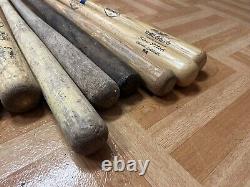 Vintage Wood Baseball Bats Lot louisville slugger wooden wall art decor softball