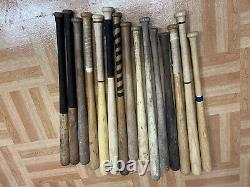 Vintage Wood Baseball Bats Lot louisville slugger wooden wall art decor softball