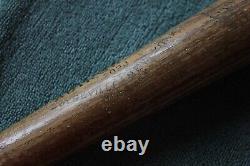 Vintage Wood Baseball bat McLaughlin-Millard white ash Adirondack 302J Whip 32