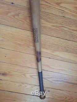 Vintage Wooden Baseball Bat #35 Georgia Cracker Hanna MFG. Co. Atlanta, GA