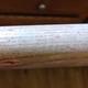 Vintage Wooden Baseball Bat Red Finish Retro Sports Memorabilia