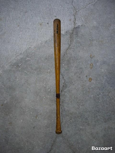 Vintage Wooden Blackman And Burchfield Co. The Belmont Baseball Bat Made In Usa