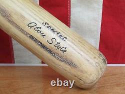 Vintage Worth Wood Baseball Bat with Wilson Leather Glove Both Felipe Alou Model