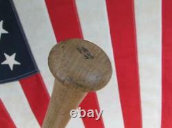 Vintage Worth Wood Baseball Bat with Wilson Leather Glove Both Felipe Alou Model