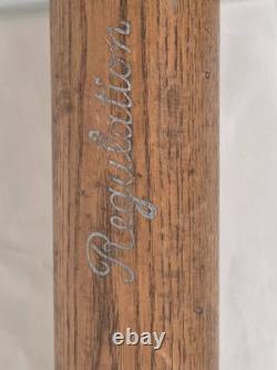 Vintage Yale Moneco Co New Haven Conn Wood Baseball Bat Regulation USA Made