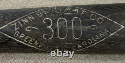 Vintage ZINN BECK BAT CO. Chuck Klein Type 300 Professional Baseball Bat