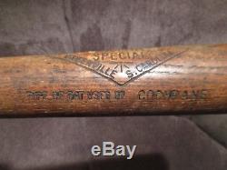 Vintage Zinn Beck Extra Special Baseball Bat Mickey Cochrane Phila. A's-Tigers