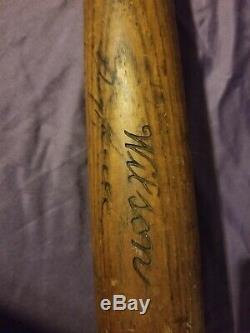 Vintage, antique ('33-'45)AJ reach baseball bat signed by Boog Powell and
