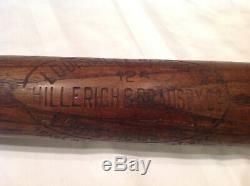 Vintage baseball bat 1920 side written