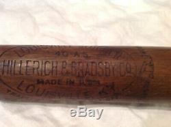 Vintage baseball bat Al Simmions
