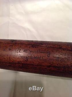 Vintage baseball bat Austin McHenry