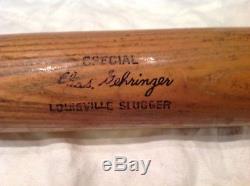 Vintage baseball bat Charlie Gehringer