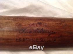 Vintage baseball bat Charlie Gehringer store model