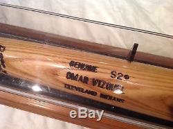 Vintage baseball bat Cleveland Indians Omar Vizquel gamer