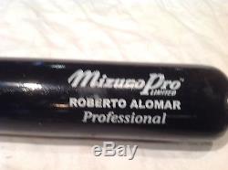Vintage baseball bat Cleveland Indians Roberto Alomar gamer