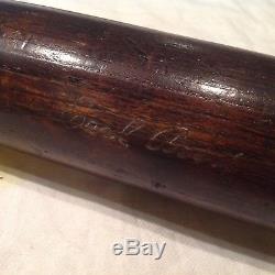 Vintage baseball bat Earl Averill decal