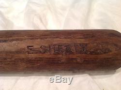 Vintage baseball bat Earl Sheely rare Pro-Finish