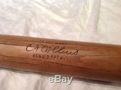 Vintage baseball bat Eddie Collins