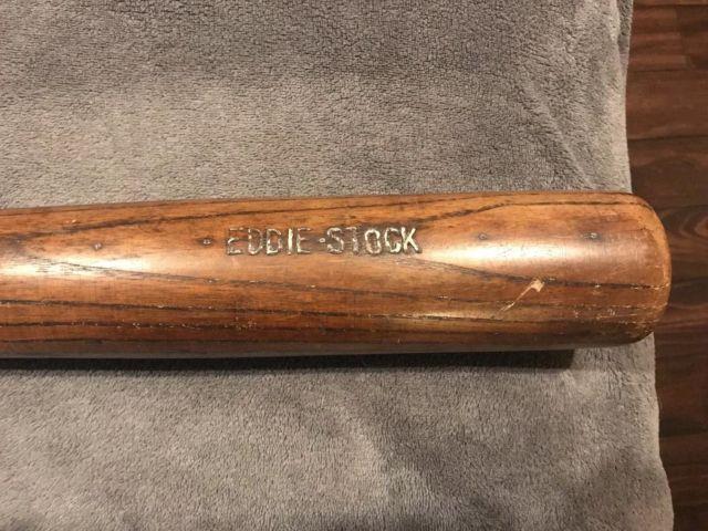 Vintage Baseball Bat Eddie Stock 1926