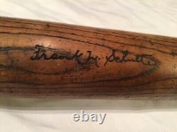 Vintage baseball bat Frank Wildfire Schulte