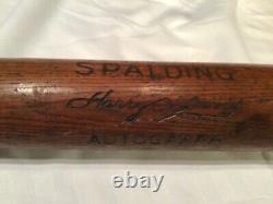 Vintage baseball bat Harry Davis