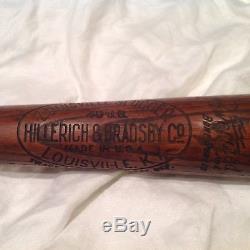 Vintage baseball bat Jim Bottomley