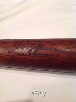 Vintage baseball bat Joe Cronin