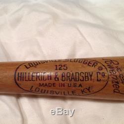 Vintage baseball bat Ken The Hawk Harrelson