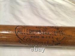 Vintage baseball bat Lou Gehrig 1920s