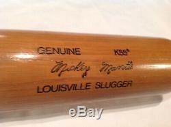 Vintage baseball bat Mickey Mantle Louisville Slugger