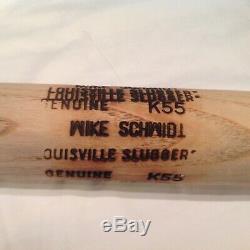 Vintage baseball bat Mike Schmidt