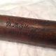 Vintage Baseball Bat Miller Huggins