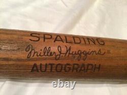 Vintage baseball bat Miller Huggins
