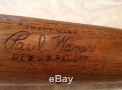 Vintage baseball bat Paul Waner