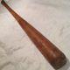 Vintage Baseball Bat Rube Lutzke Gamer Cleveland Indians