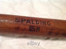 Vintage baseball bat Spalding 125M